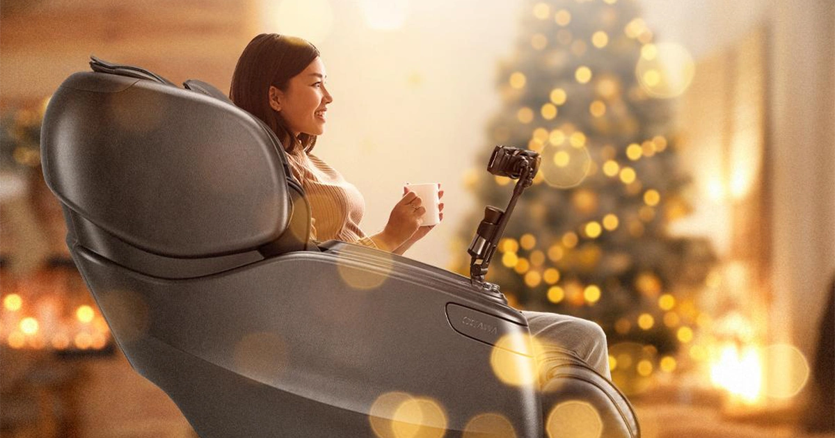 Transform Your Holiday Wellness with the OGAWA Master Drive AI 2.0 Genuine Leather Massage Chair