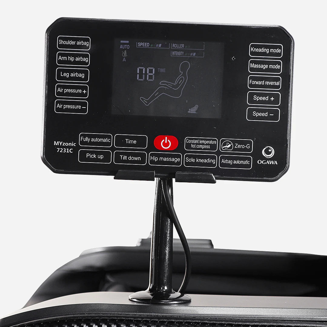 MyZoonic Tablet with different massage features