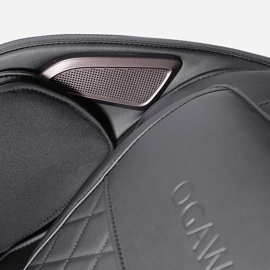 Side inside view of MyZonic Massage Chair