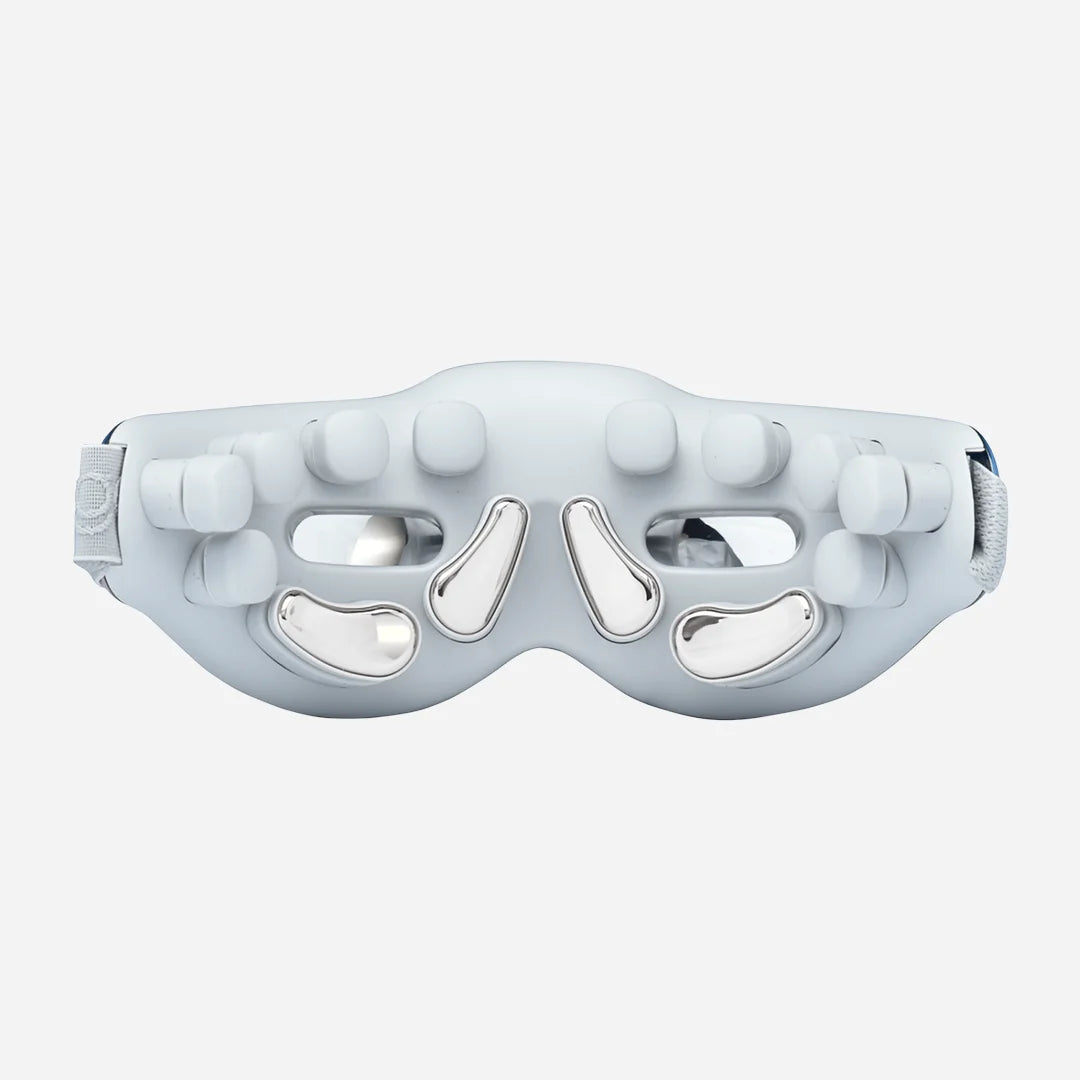 Inside view of EM-X Eye Massager 2 with multiple knobs