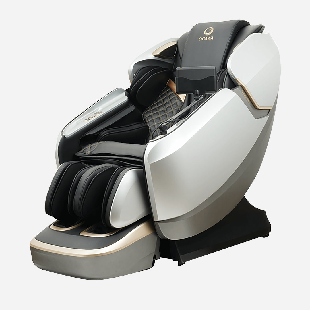 Maestro Massage Table with Smart AI customization feature in white background