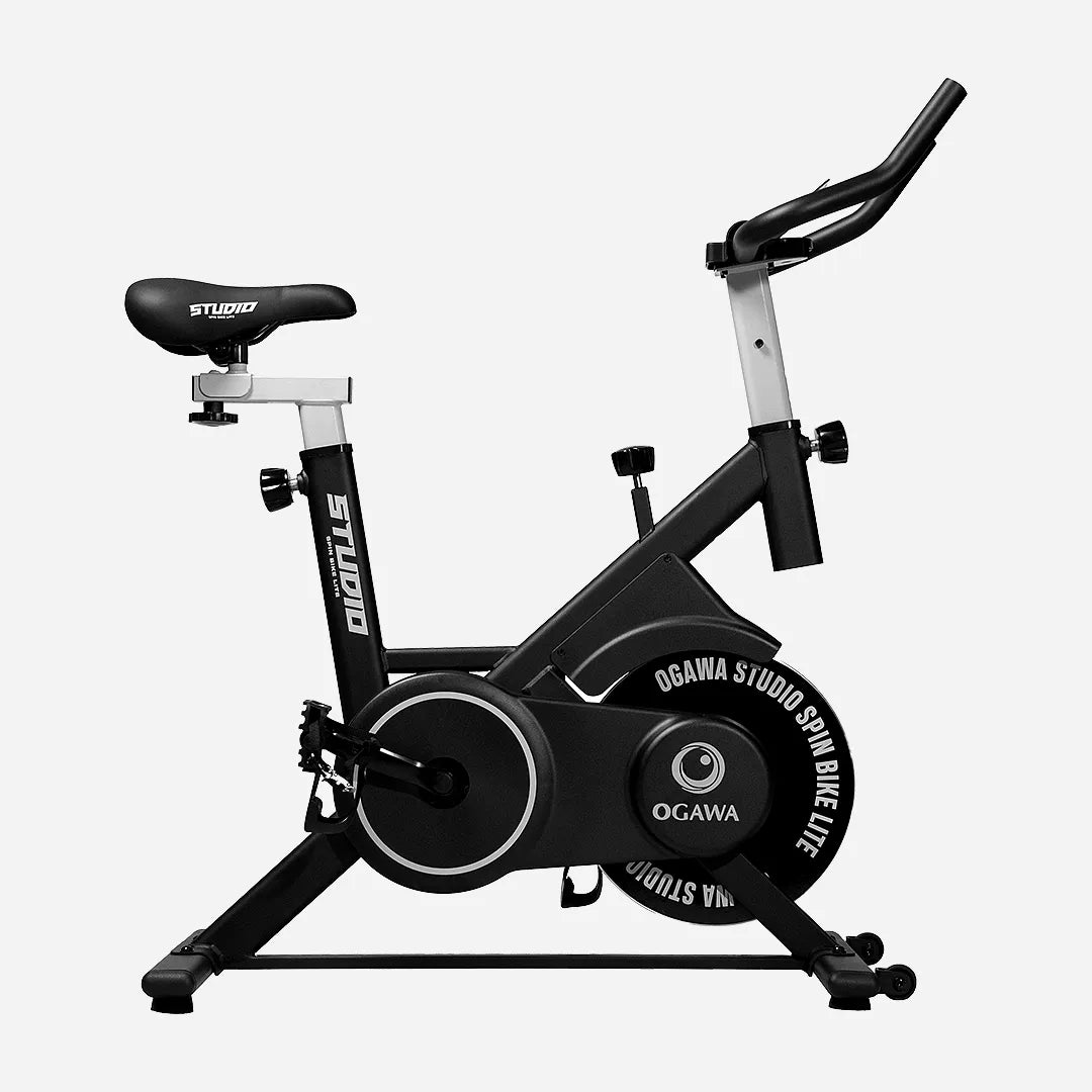 Side view of Spin Bike Lite in white background