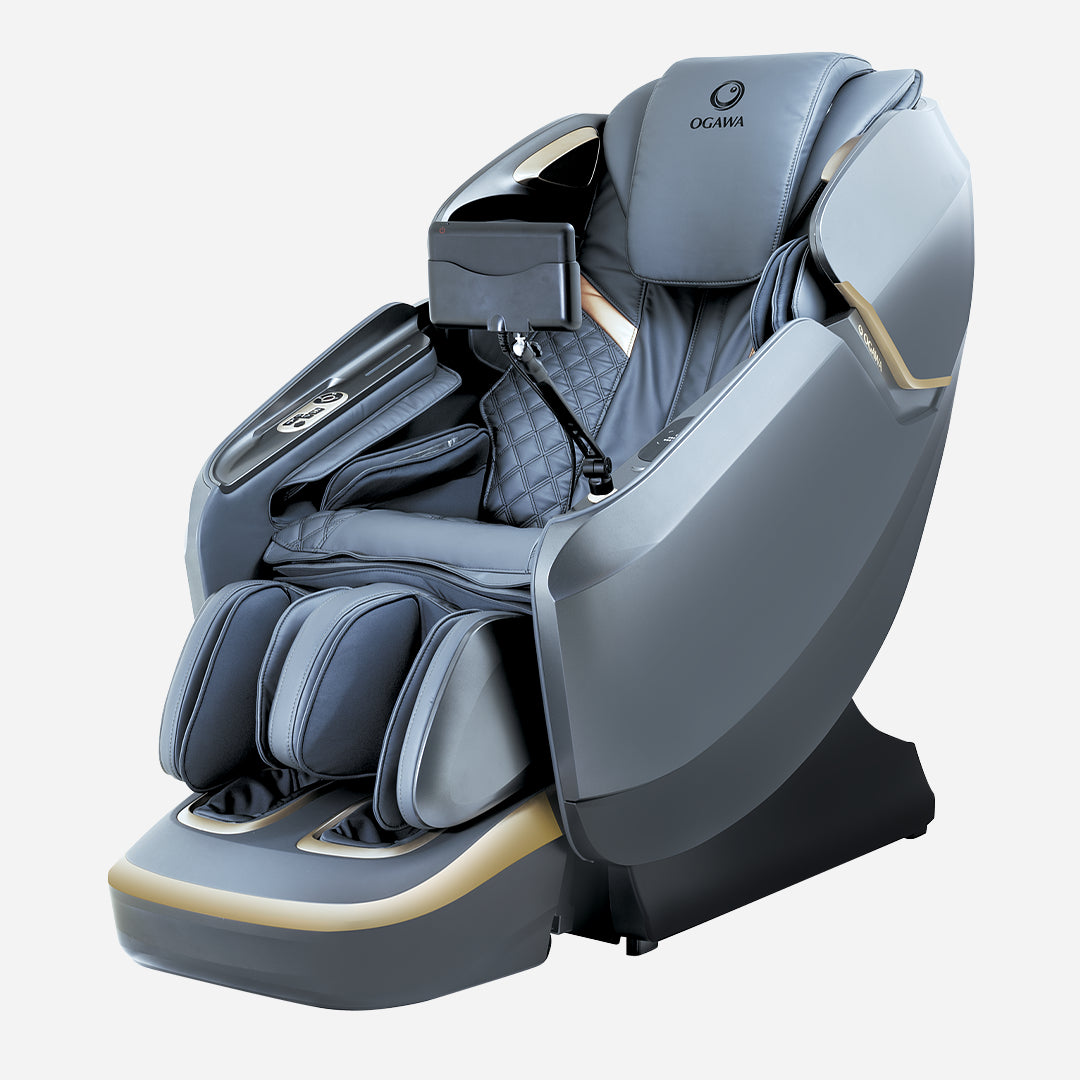 Maestro Massage Table with Smart AI customization feature in gray color