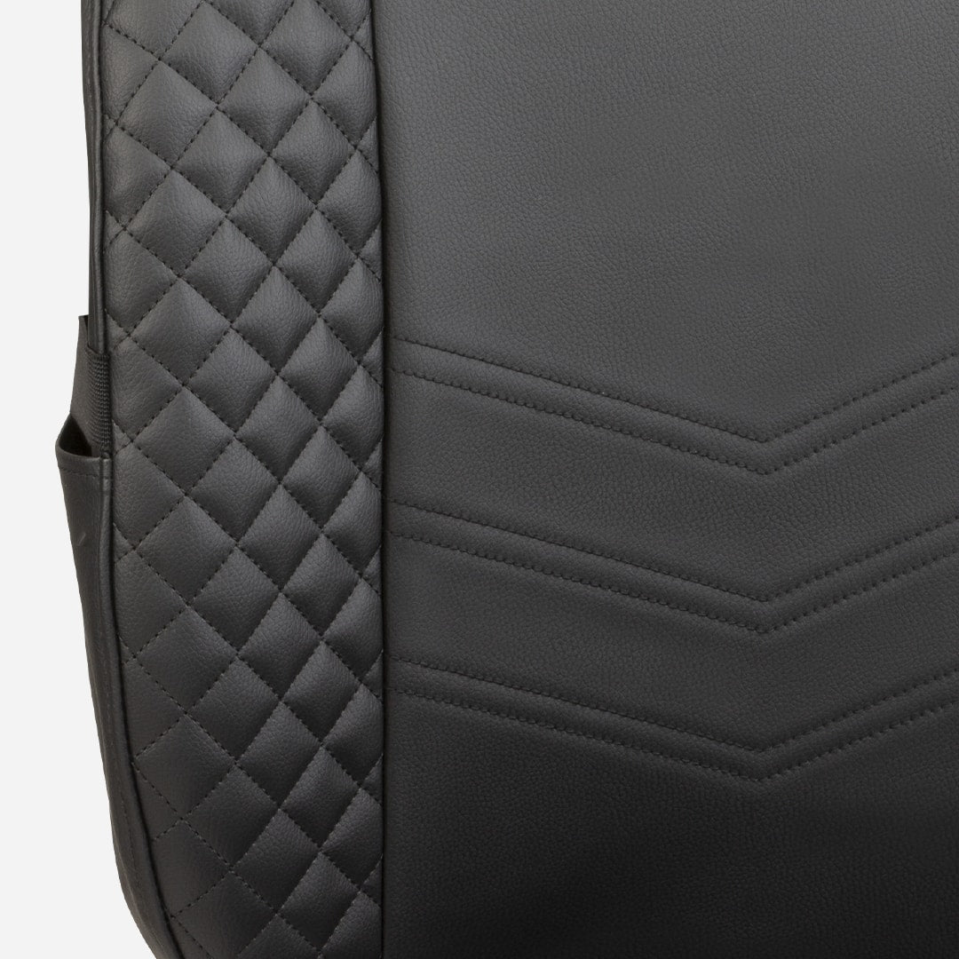 Side view of Black Mobile Seat Cozmic